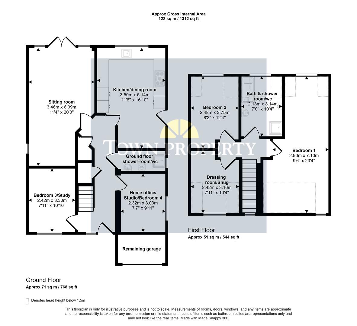 Property Details for Glen Close Wannock, Polegate BN26 5PG Town